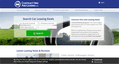 Desktop Screenshot of contracthireandleasing.com