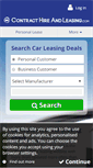 Mobile Screenshot of contracthireandleasing.com